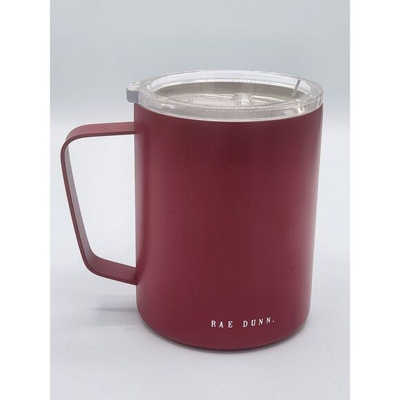 Rae Dunn 2021 "Fall Y’all" Insulated Stainless Steel Mug 12 oz w/lid NEW - Picture 3 of 4